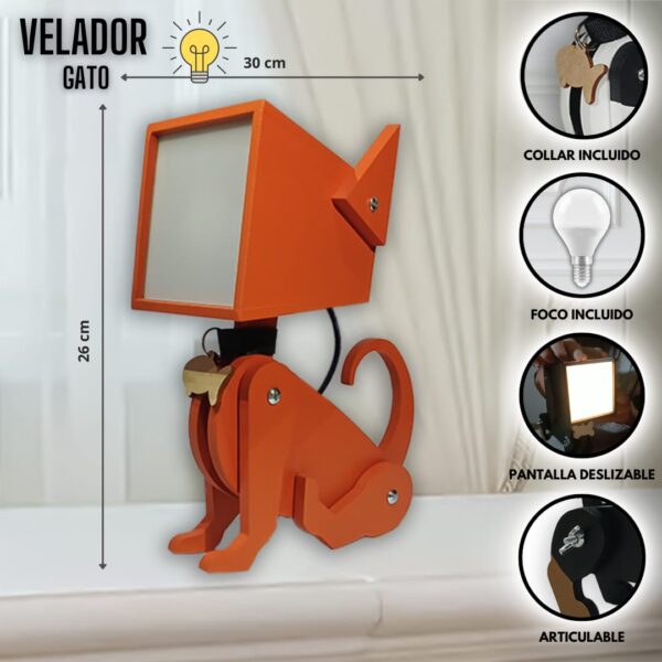 Velador Gato